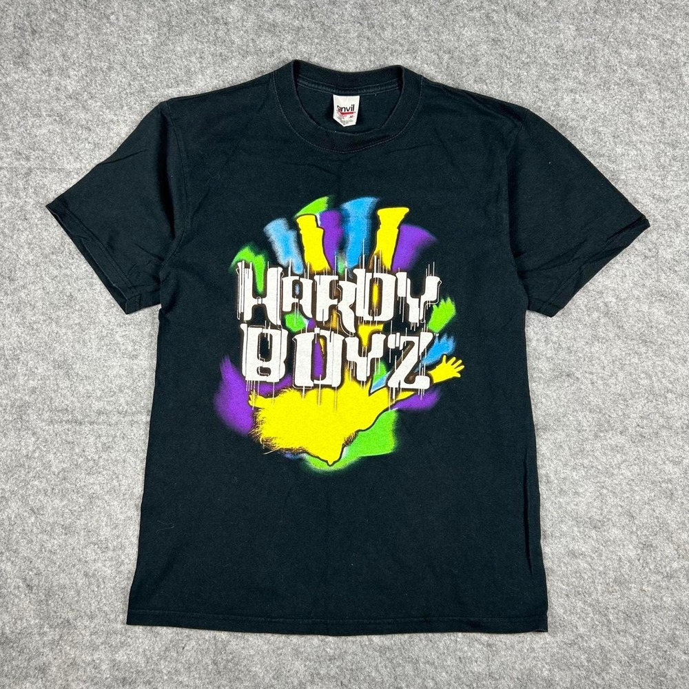 RARE Vintage WWF Hardy Boyz Fear Is A Four Letter Word T-Shirt (Size L)
